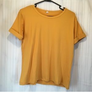 Yellow shirt